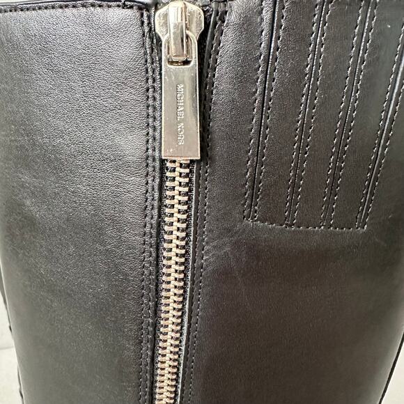 MICHAEL Michael Kors Women’s Heather Leather Almond Toe Tall Riding Boots Size 6 - Picture 6 of 16